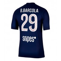 Stroje piłkarskie Paris Saint-Germain Bradley Barcola #29 Koszulka Podstawowej 2025-26 Krótki Rękaw